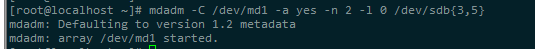 Linux磁盤陣列RAID以及mdadm實現軟件RAID