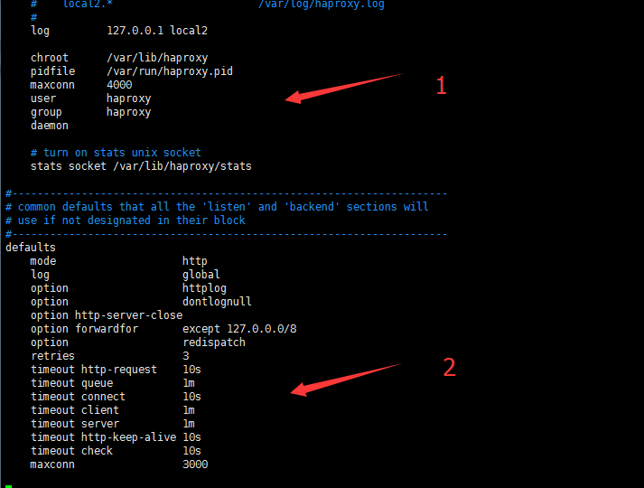 haproxy 動靜分離負載均衡、?stats頁面實現?。