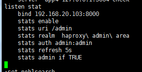 haproxy 動靜分離負載均衡、?stats頁面實現?。