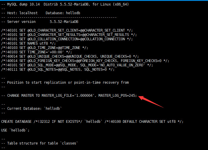 mysql  mariadb  備份恢復、主從