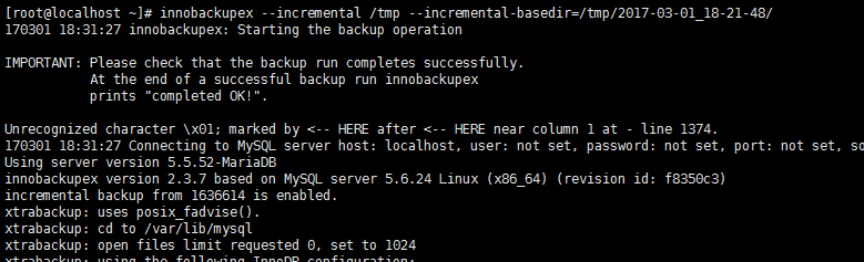 mysql  mariadb  備份恢復、主從