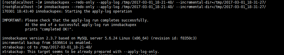 mysql  mariadb  備份恢復、主從