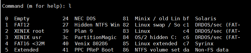 推薦CentOS Linux下的分區及格式化工具