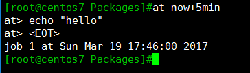 Linux的任務計劃