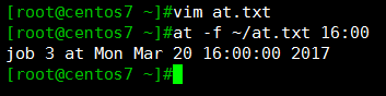 Linux的任務計劃