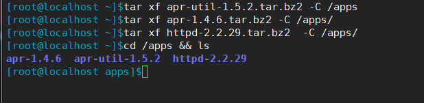 httpd2.2基礎安裝