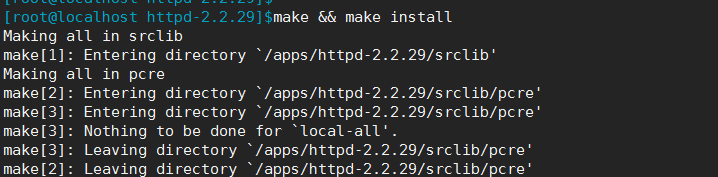 httpd2.2基礎安裝