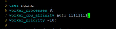 nginx 配置參數說明和實驗