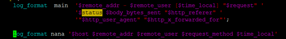 nginx 配置參數說明和實驗