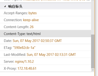 nginx 配置參數說明和實驗