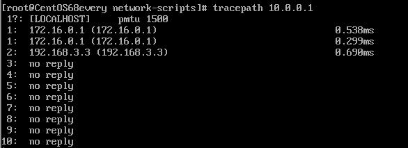 實驗驗證Linux系統環境下路由的最長掩碼匹配原則