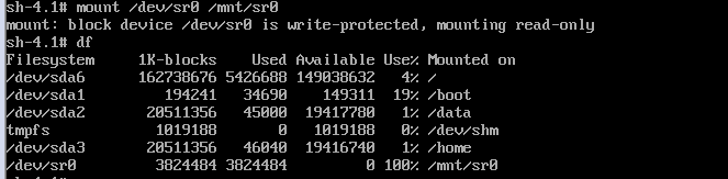 模擬centos6.8系統下initramfs文件和vmlinuz文件損壞恢復