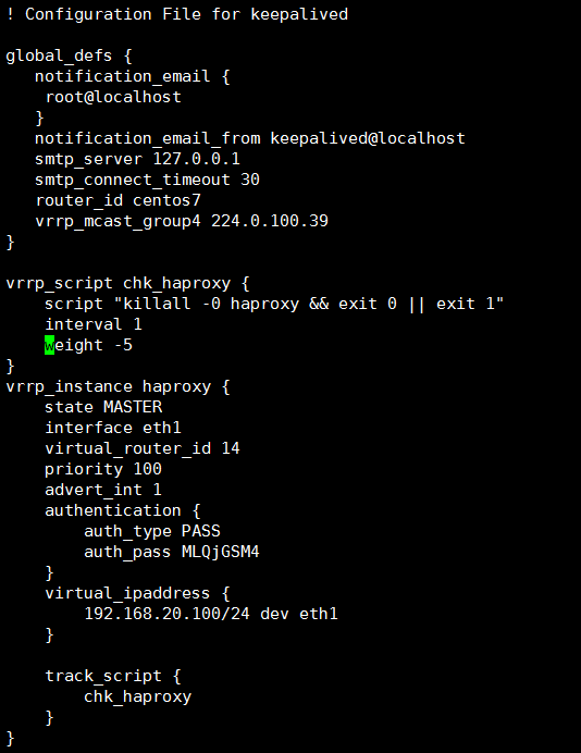 keepalived+haproxy實現wordpress的動靜分離及負載均衡、高可用