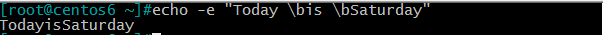 linux  echo命令用法實例