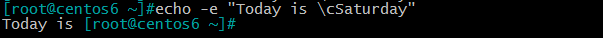linux  echo命令用法實例