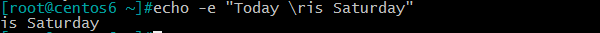 linux  echo命令用法實例