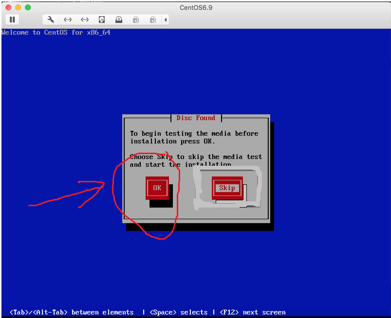 centos 6.9 安裝步驟