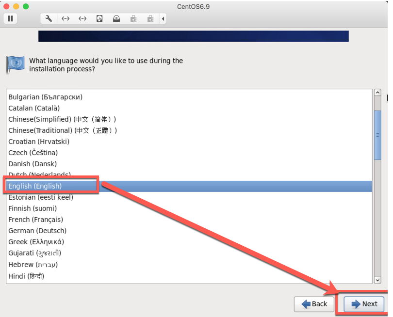 centos 6.9 安裝步驟