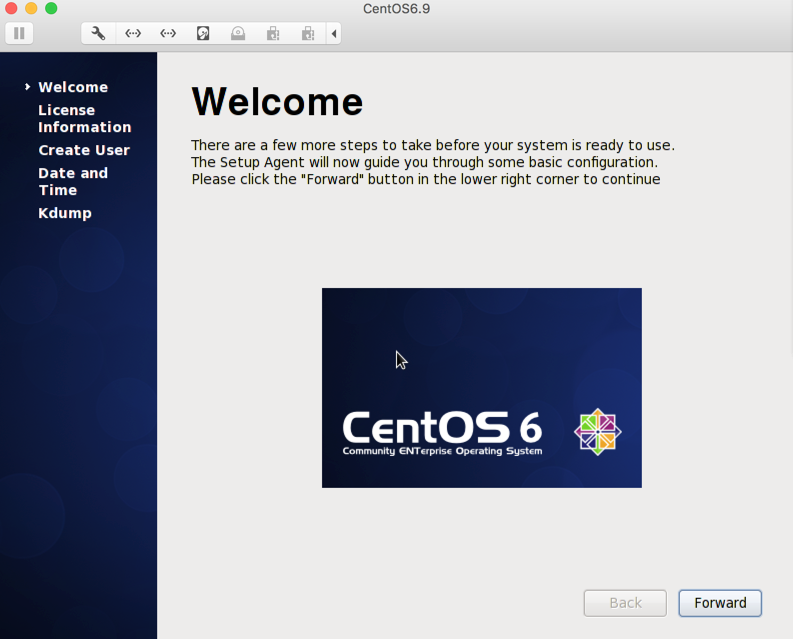 centos 6.9 安裝步驟