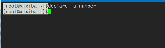 linux中數組的定義與使用