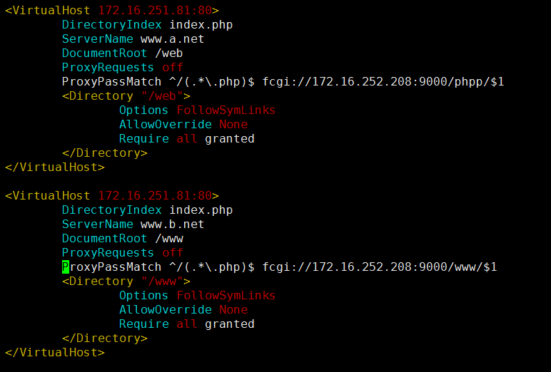 LAMP三個主機的簡單配置和php-admin，wordpress