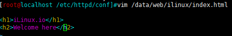 wed服務基礎·httpd基礎配置詳解