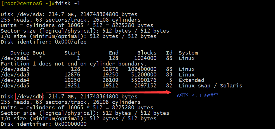 分區工具fdisk和gdisk、同步分區表（到內存）