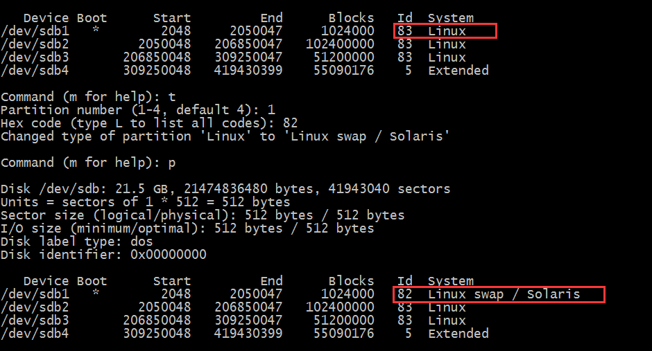 分區工具fdisk和gdisk、同步分區表（到內存）
