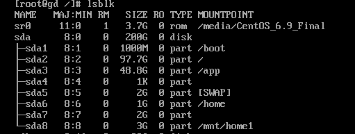 linux 磁盤管理與文件掛載