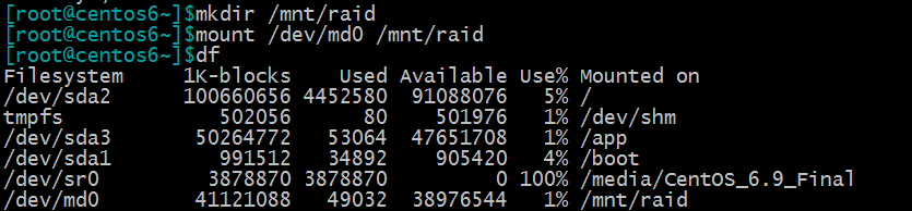 Linux-raid的工作原理與管理