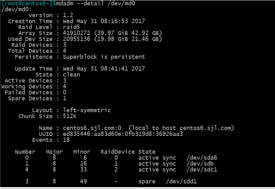 Linux-raid的工作原理與管理