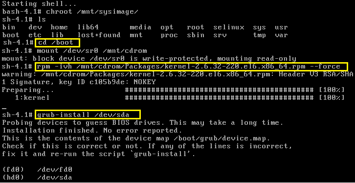 /etc/fstab及/boot分區文件恢復