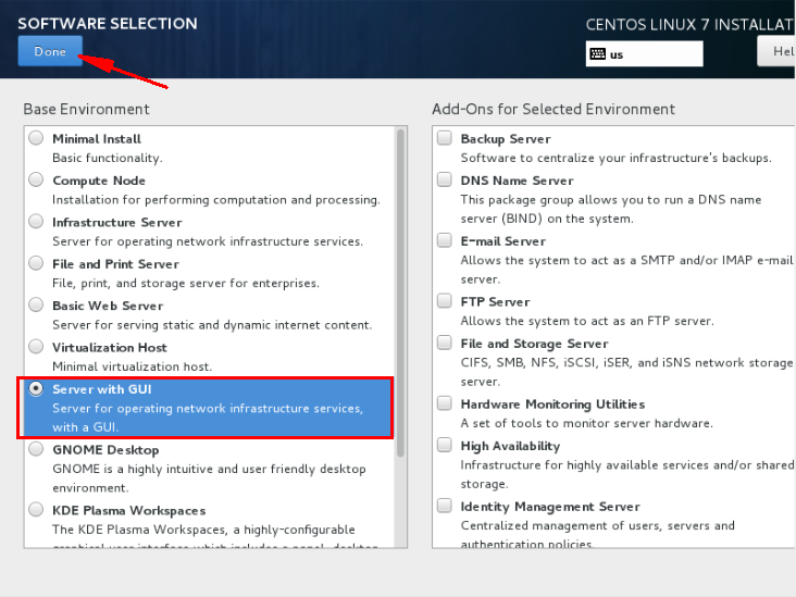 在VMware workstations中安裝CentOS-7-x86_64-Everything-1611.ISO