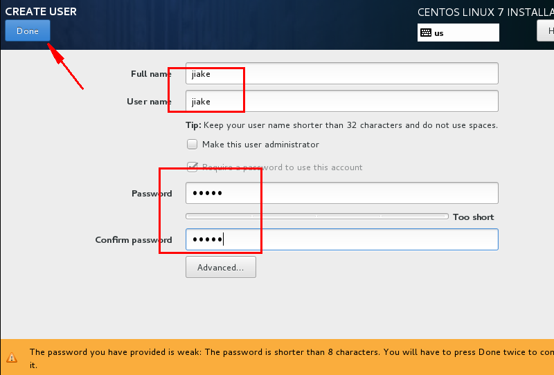 在VMware workstations中安裝CentOS-7-x86_64-Everything-1611.ISO