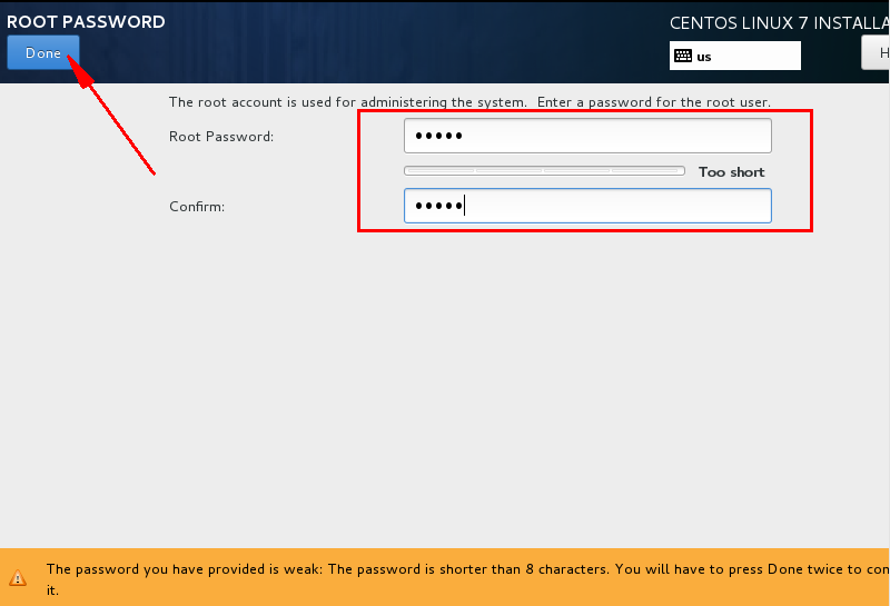 在VMware workstations中安裝CentOS-7-x86_64-Everything-1611.ISO