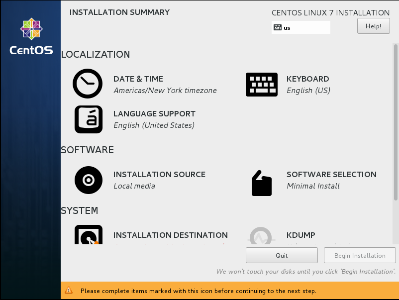 安裝CentOS 6.9與CentOS7.3