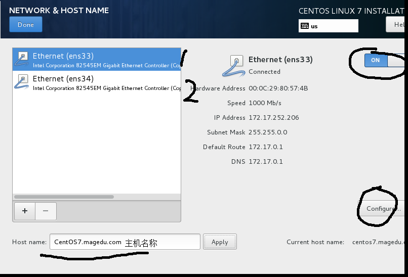 CentOS7的虛擬機安裝