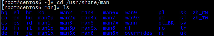 Linux 下的幫助及文件管理