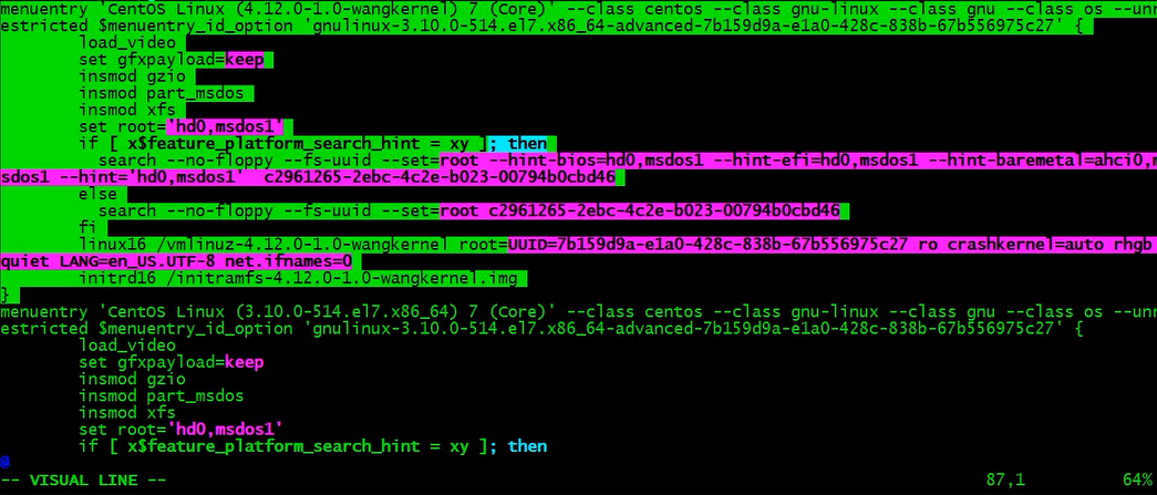 Linux-Centos7編譯內核