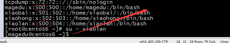 linux用戶和組的配置文件