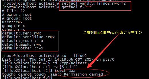 ACL權限實例詳解