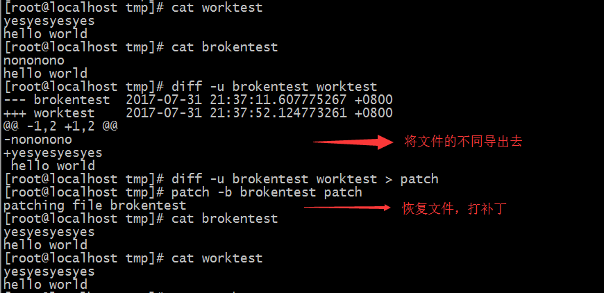 Mozart的劍（文本處理工具）——貳劍（head、tail、cut、sort、uniq、wc、diff、paste、patch）