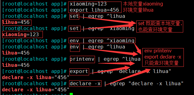 linux 基礎（8）—— 變量