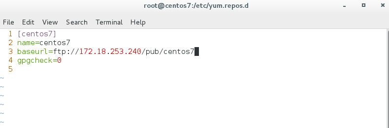 軟件包管理工具——yum