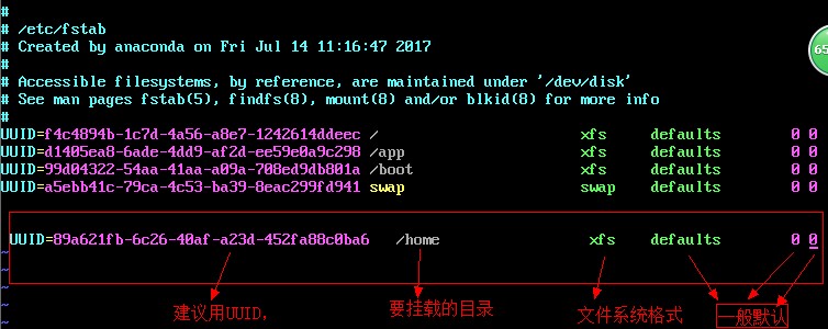 如何將遷移home到獨立分區中