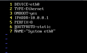 Linux實驗-搭建路由環境