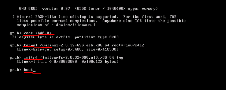 linux的CentOS系統啟動故障與修復