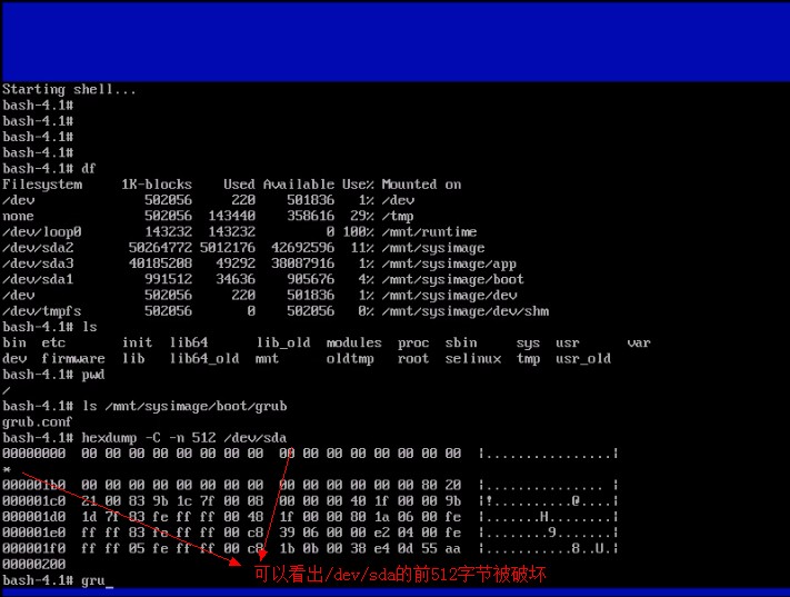 關于Linux系統無法啟動的問題（1）