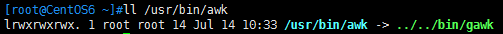 linux  關于 AWK 解析