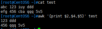 linux  關于 AWK 解析